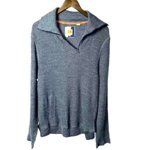 Boss Orange Sweater Men’s Size XXL Asymmetrical Front Zip